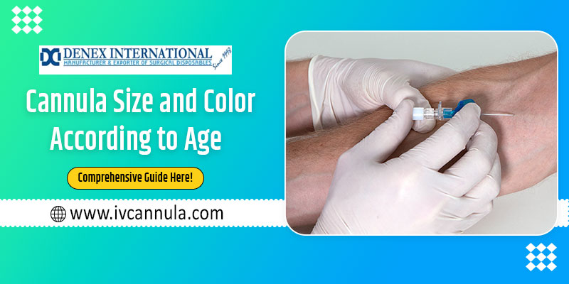 Cannula Size and Color According to Age